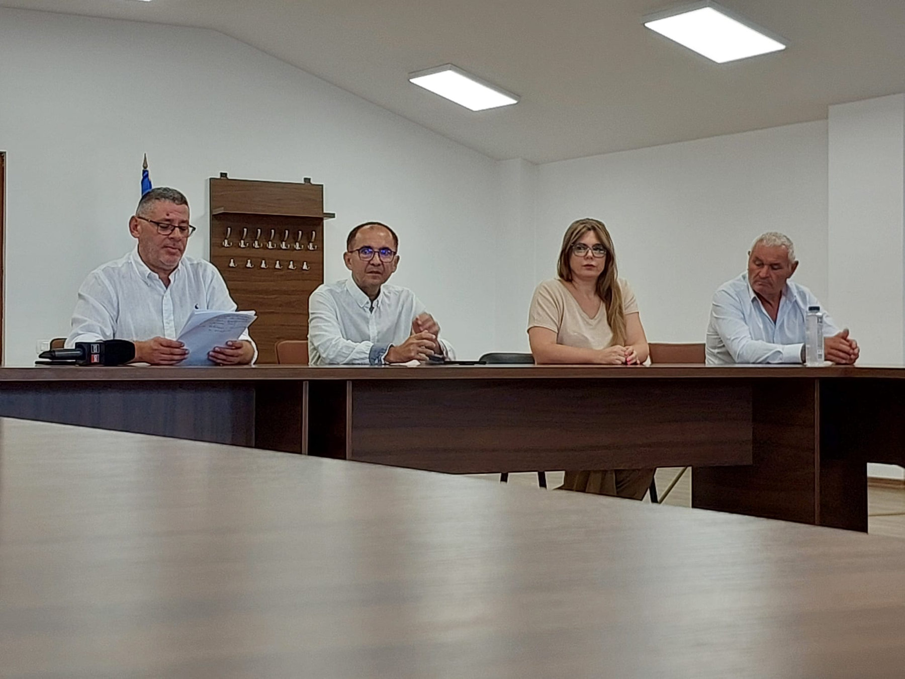 Vorbitori în timpul ședinței